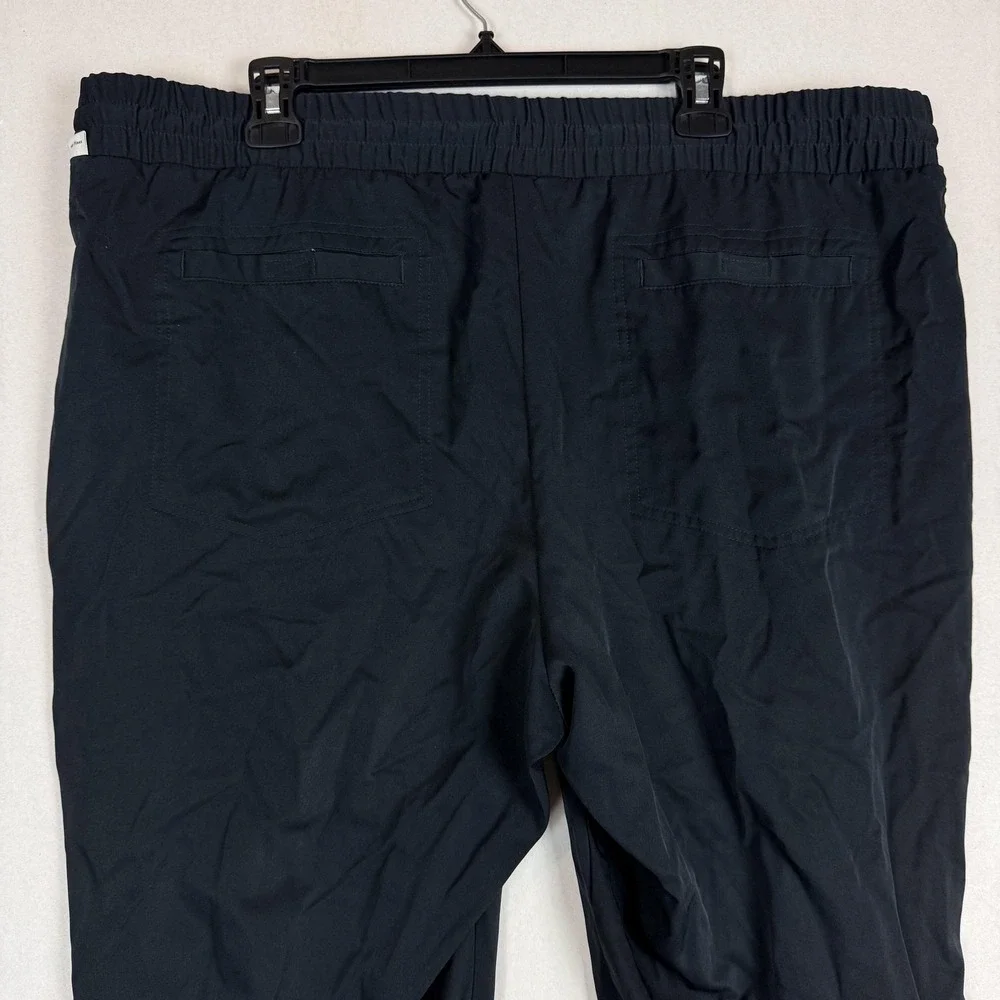 Magellan Outdoors Pants Womens 1X Black Jogger Lost Pines Water Repellent Hiking